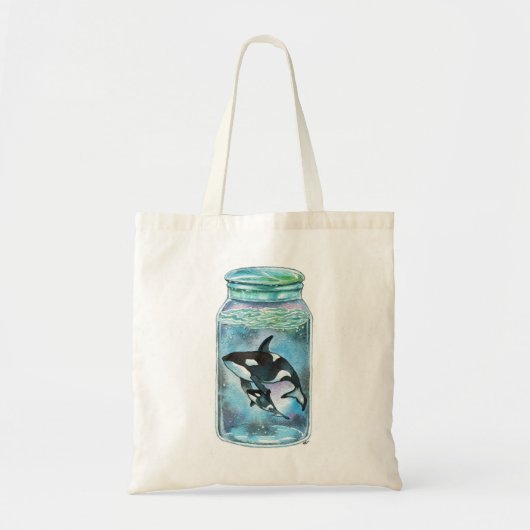 Orca im Jar Tragetasche (Vorne)