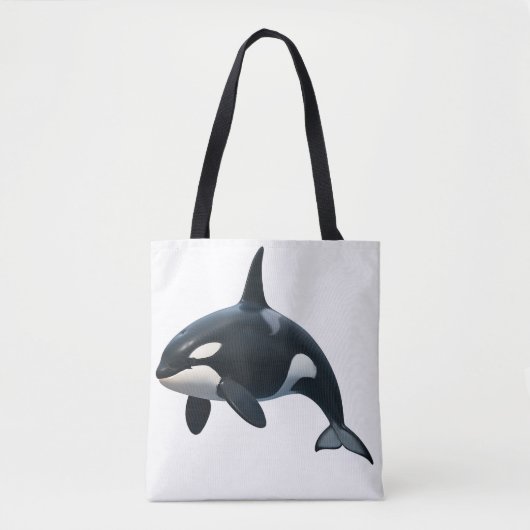 Orca in Motion Tasche (Vorderseite)