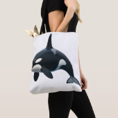 Orca in Motion Tasche (Von Nahem)