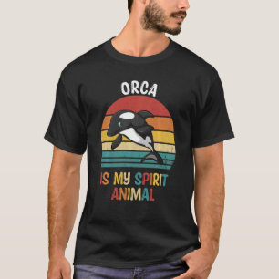 Orca ist mein Geist Animal Orca Swea T-Shirt