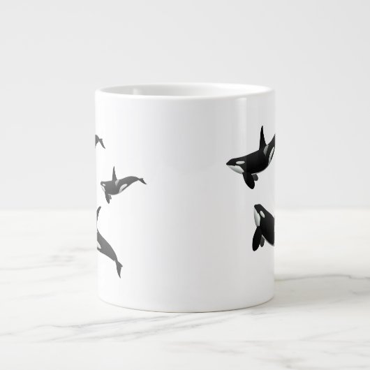 Orca Jumbo-Tasse (Vorderseite)