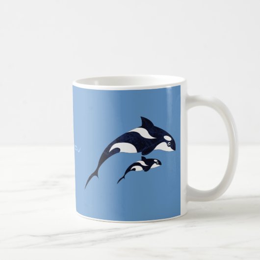Orca Kaffeetasse (Rechts)