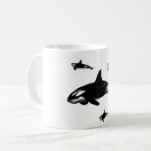 Orca Kaffeetasse (Vorderseite Links)