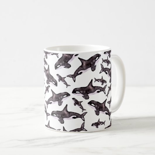 Orca Kaffeetasse (VorderseiteRechts)