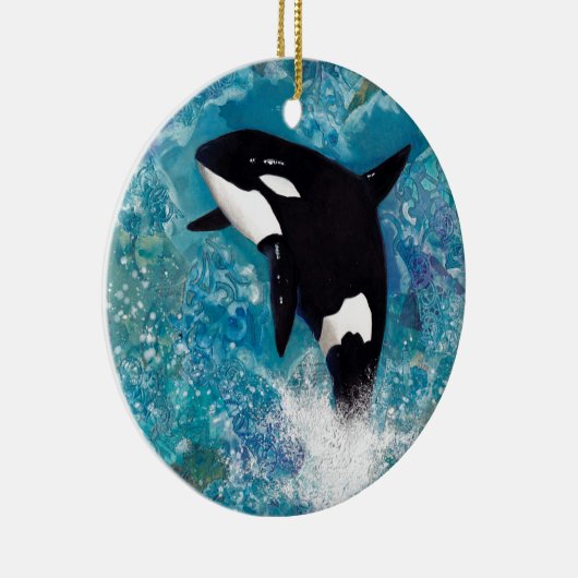 Orca Keramikornament (Rechts)
