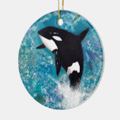 Orca Keramikornament (Links)