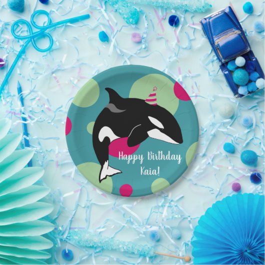 Orca Killer Pappteller (Party)