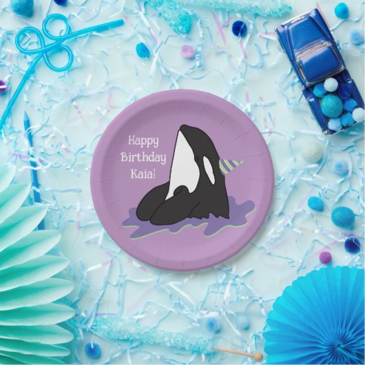 Orca Killer Pappteller (Party)