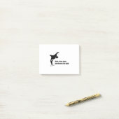 Orca - Killer Wal - Tiersonden - Funny Animal Post-it Klebezettel (Auf Schreibtisch)