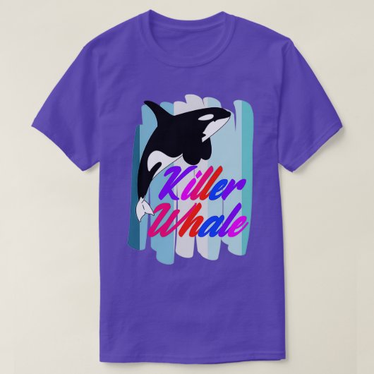 Orca Killer Whale 10 T-Shirt (Design vorne)
