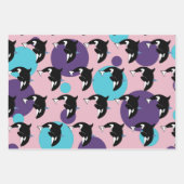 Orca Killer Whale Birthday Geschenkpapier Set (Vorderseite)