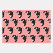 Orca Killer Whale Birthday Geschenkpapier Set (Vorderseite)