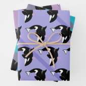 Orca Killer Whale Birthday Geschenkpapier Set (Beispiel)
