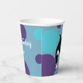 Orca Killer Whale Birthday Pappbecher (Rechts)