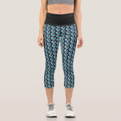 Orca Killer Whale Capri Leggings (Vorderseite)