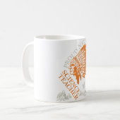 Orca Killer Whale Dolphin Marine Science Biologin Kaffeetasse (Vorderseite Links)