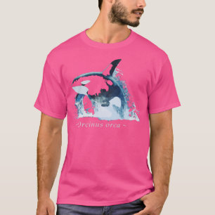 Orca Killer Whale Dolphin Marine Science Biologin T-Shirt