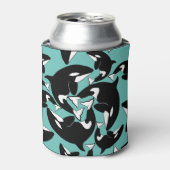Orca Killer Whale Dosenkühler (Kanne Vorderseite)