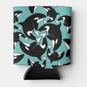 Orca Killer Whale Dosenkühler (Vorderseite)