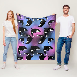 Orca Killer Whale Fleecedecke