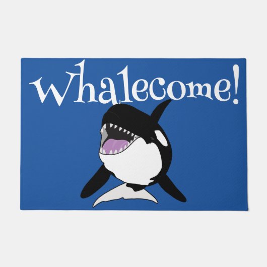 Orca Killer Whale Fußmatte (Vorderseite)