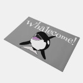 Orca Killer Whale Fußmatte (Schrägansicht)