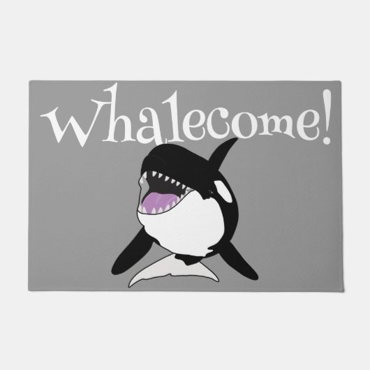 Orca Killer Whale Fußmatte (Vorderseite)