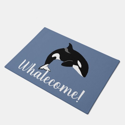 Orca Killer Whale  Fußmatte (Schrägansicht)