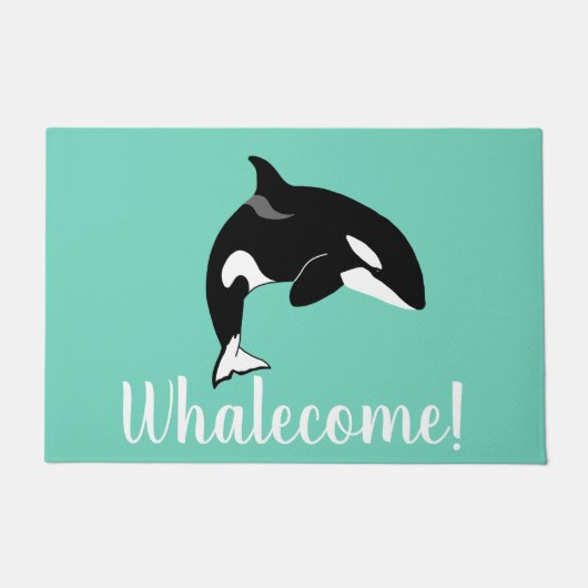 Orca Killer Whale Fußmatte (Vorderseite)