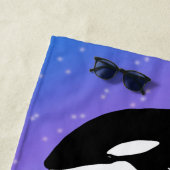 Orca Killer Whale Galaxy Strandtuch (Beispiel)