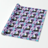 Orca Killer Whale Geschenkpapier (Ungerollt)