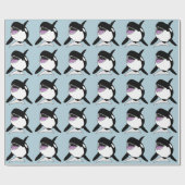 Orca Killer Whale Geschenkpapier (Flach)
