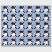 Orca Killer Whale Geschenkpapier (Flach)