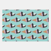 Orca Killer Whale  Geschenkpapier Set (Vorderseite)