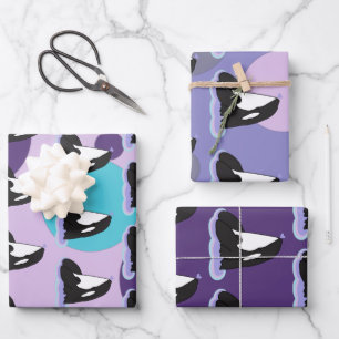 Orca Killer Whale Geschenkpapier Set