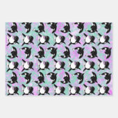 Orca Killer Whale Geschenkpapier Set (Vorderseite)