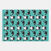 Orca Killer Whale Geschenkpapier Set (Vorderseite 2)