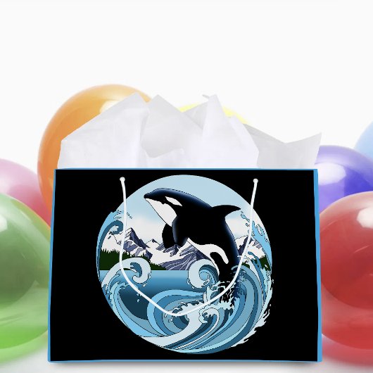 Orca Killer Whale Große Geschenktüte
