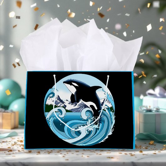 Orca Killer Whale Große Geschenktüte