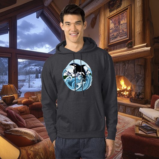 Orca Killer Whale Hoodie
