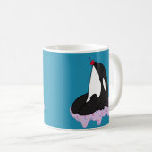 Orca Killer Whale Kaffee Tasse (VorderseiteRechts)