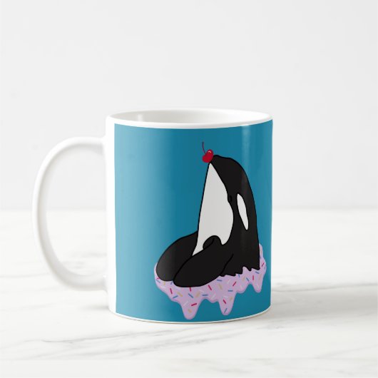 Orca Killer Whale Kaffee Tasse (Links)