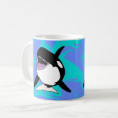 Orca Killer Whale Kaffeetasse (Vorderseite Links)