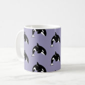 Orca Killer Whale Kaffeetasse (Vorderseite Links)