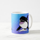 Orca Killer Whale Kaffeetasse (VorderseiteRechts)