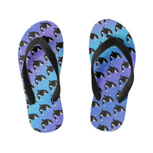 Orca Killer Whale Kinderbadesandalen