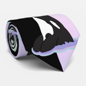 Orca Killer Whale Krawatte (Gerollt)