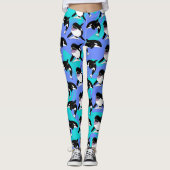 Orca Killer Whale Leggings (Vorderseite)