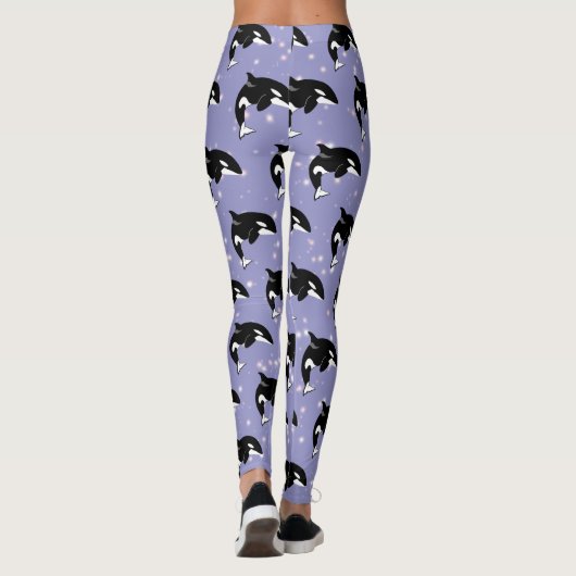 Orca Killer Whale Leggings (Rückseite)