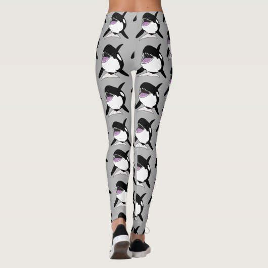 Orca Killer Whale Leggings (Rückseite)